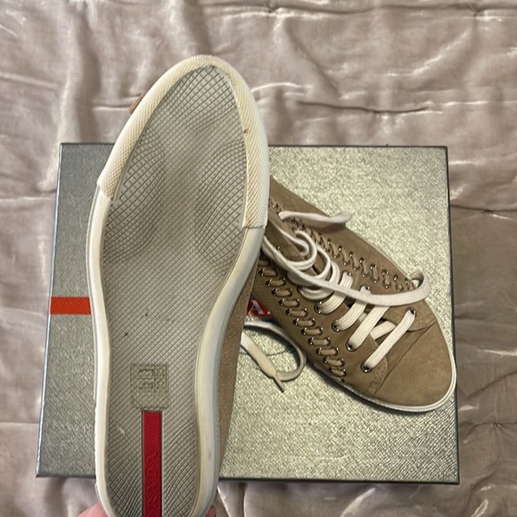 Prada lace up high top Sneakers - Picture 3 of 6